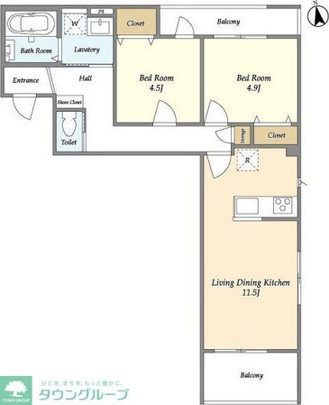 ワールドレジデンスの物件間取画像